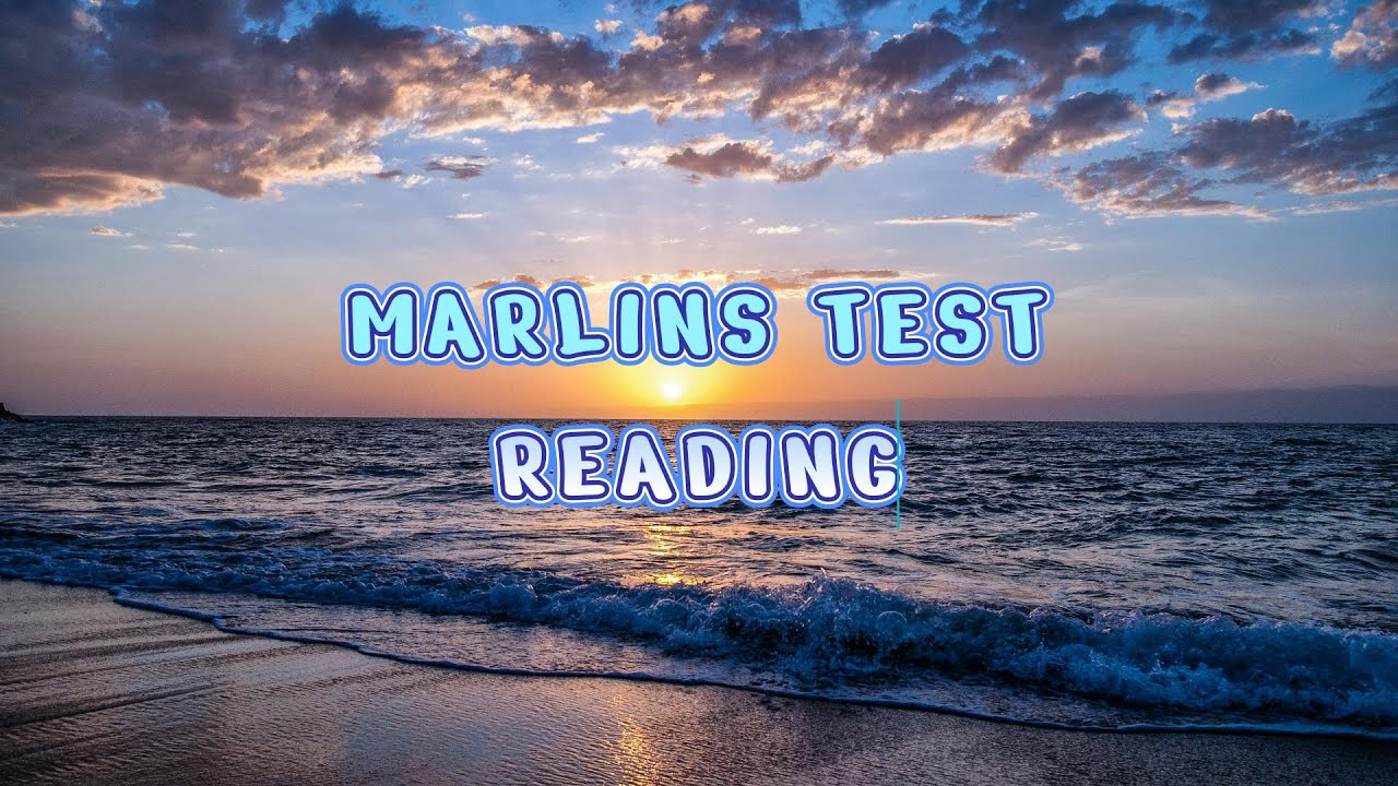 Marlins Test - Reading