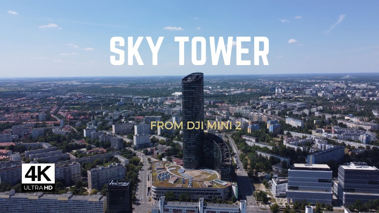 SKY TOWER 4K / Ujęcia z powietrza Dji Mini 2 #4k #cinematic #djimini2 #drone #sky #views