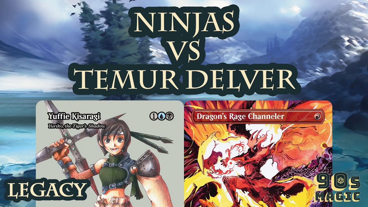 Ninjas vs Temur Delver [MTG Legacy]