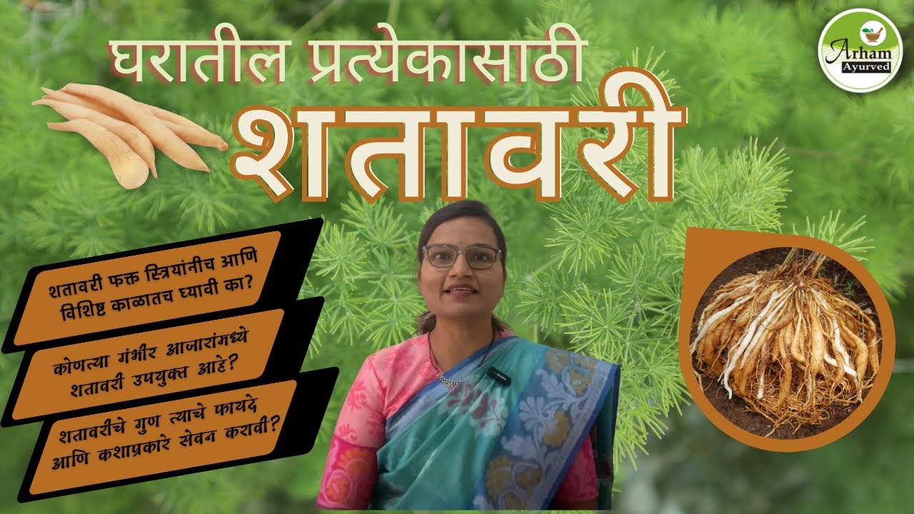 घरातील प्रत्येकासाठी शतावरी | Shatavari |Asparagus racemosus| Dr. Smita Bora