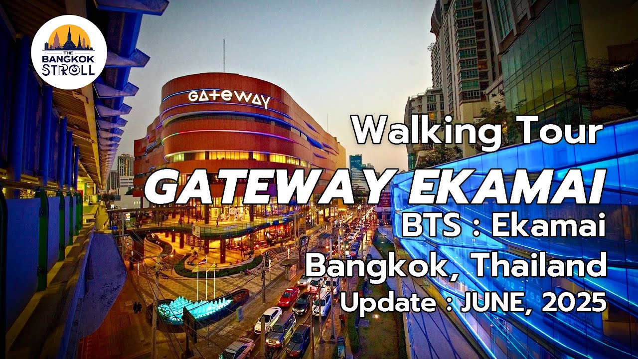 Let's Walk Digital Gateway Ekamai! Your Guide to This Cool Bangkok Mall (Right by BTS) Walking Tour