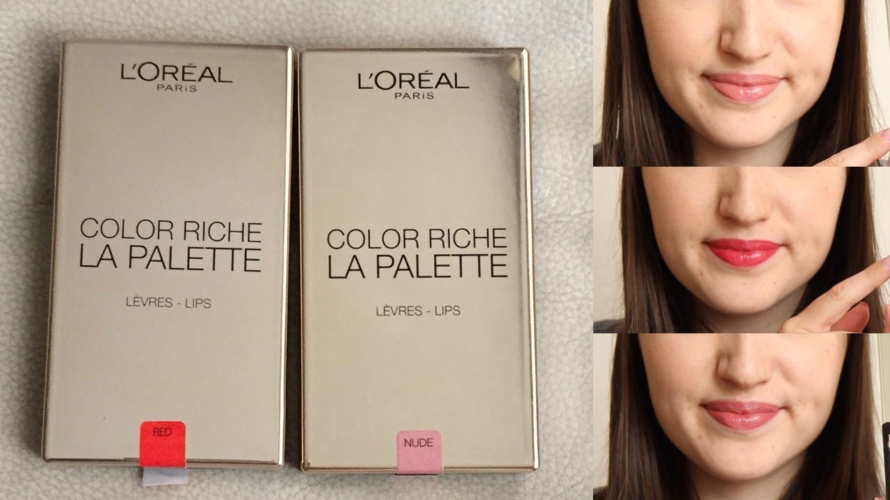 L'Oréal Paris Color Riche Palettes | Review, First Impressions & Swatches