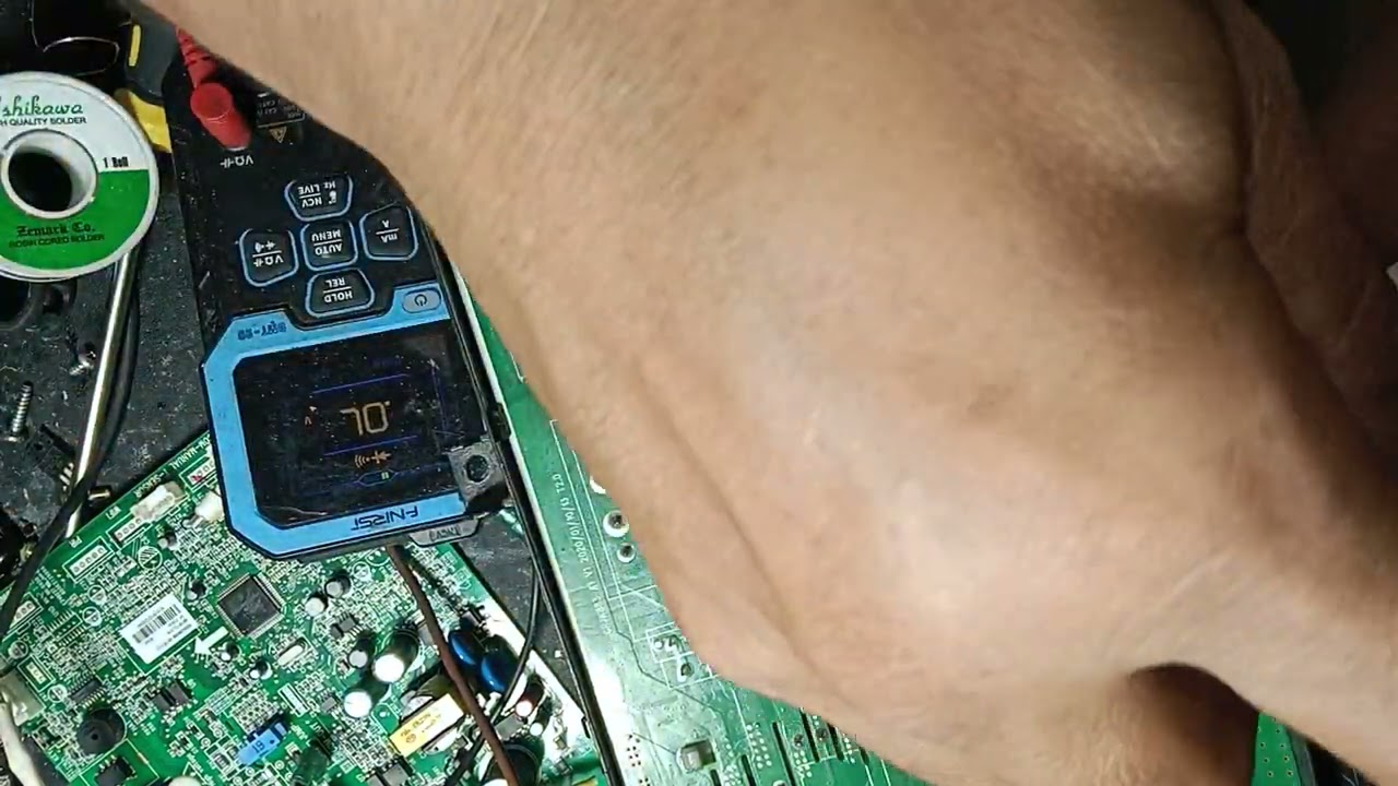 Qube brand E6 error done shorted  power regulator