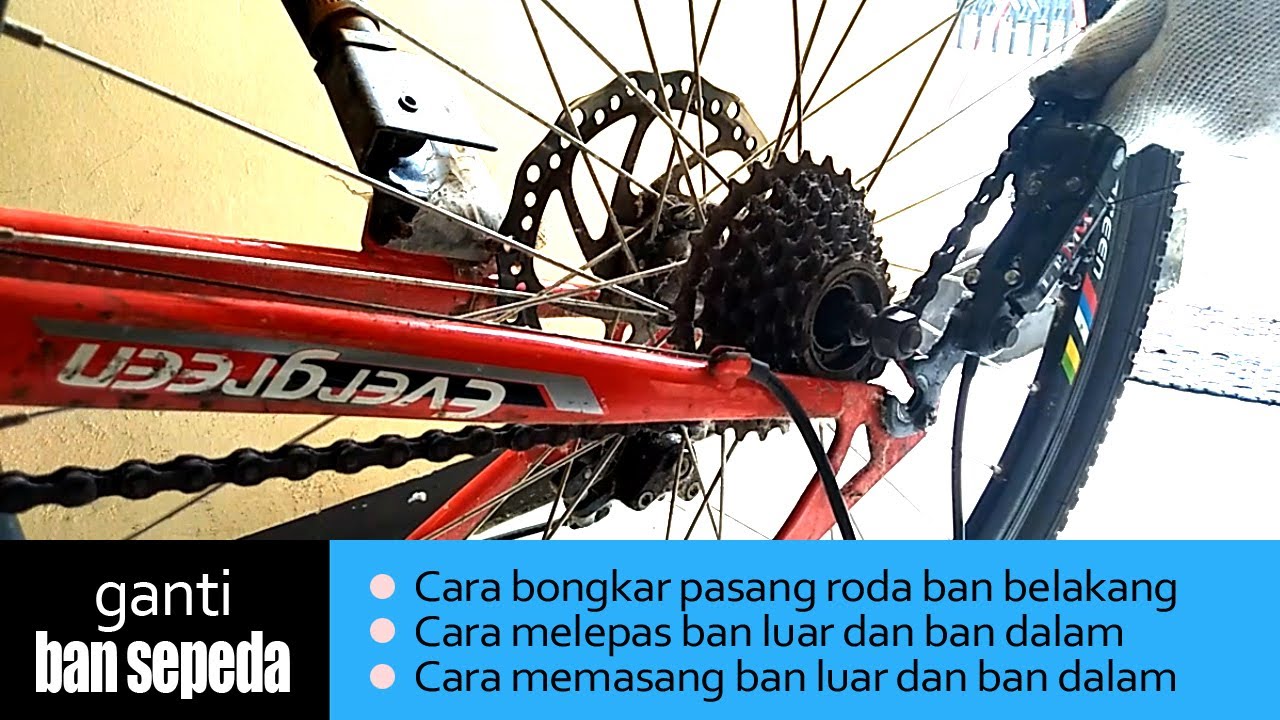 Cara ganti ban sepeda