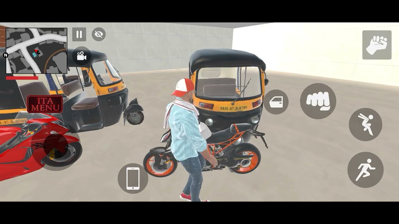 🚦Car Bike Game: Franklin Order In Indian Orange 🎈 Car And drives A Indian 💸 Police Car In SUV Game 🚘