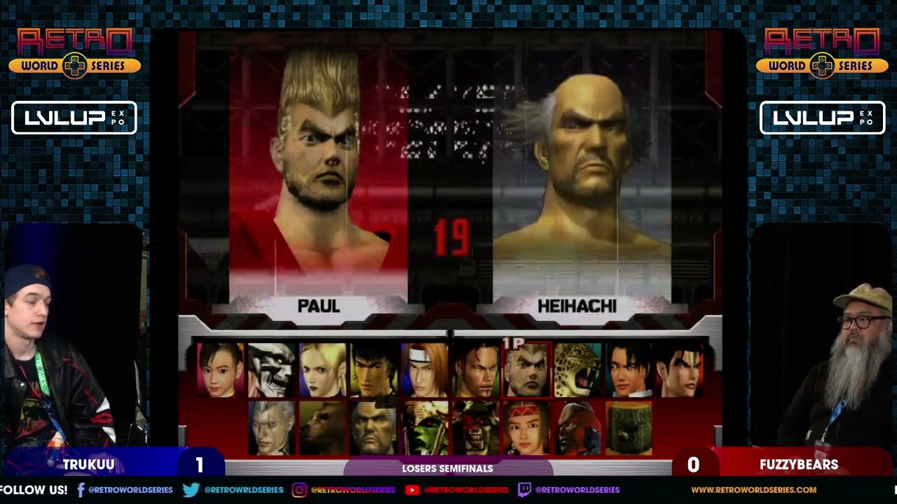 TruKuu vs FuzzyBears (Losers Semifinals) - Tekken 3 (PS2) - LVL Up Expo 2024