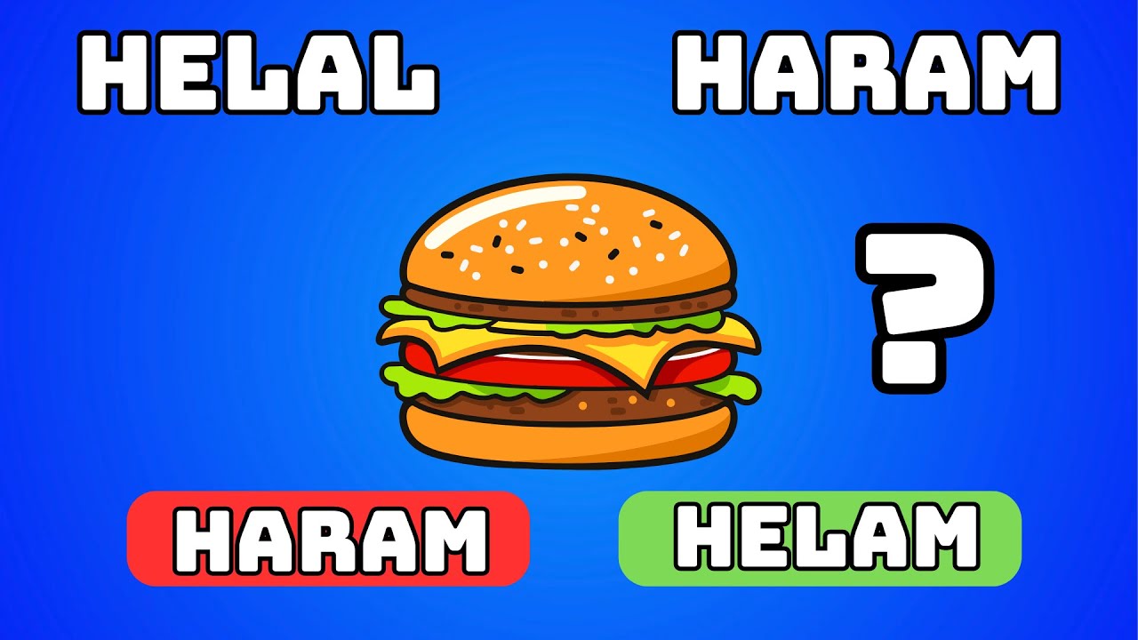 Halal Haram Food Quiz 🍔