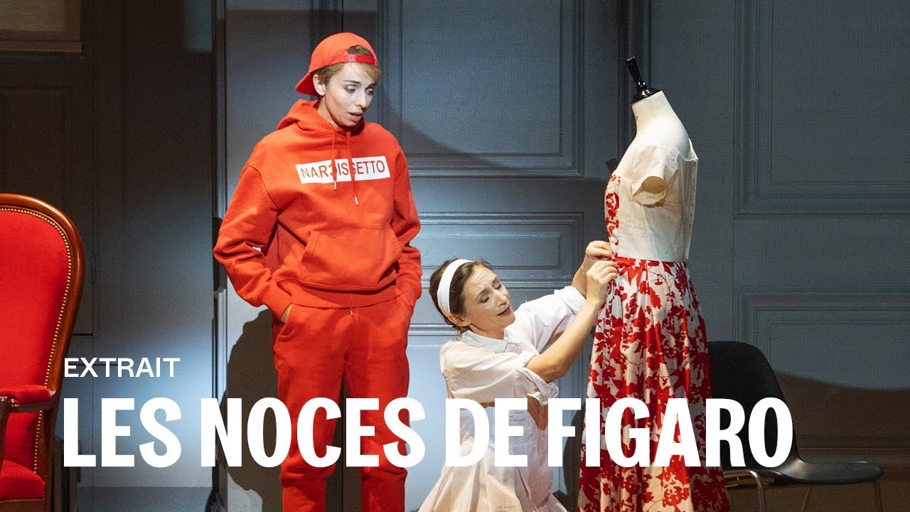 LES NOCES DE FIGARO by Wolfgang Amadeus Mozart - "Non so piu cosa son" (Lea Desandre)