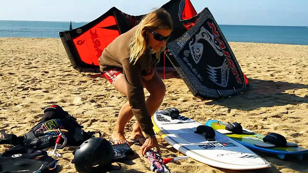 Le choix du materiel avec la championne du Monde de Kitesurf
