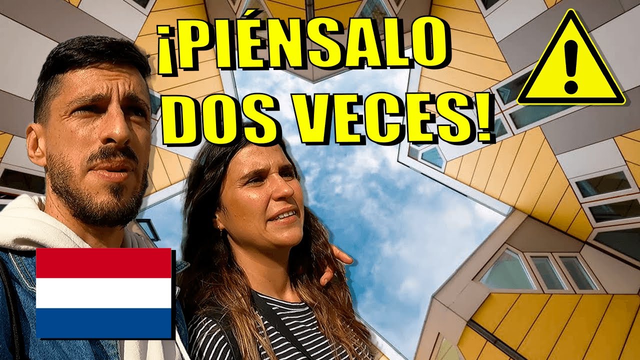 Lo Que Nadie Te Cuenta de VIVIR en ROTTERDAM 🇳🇱 | De Casas Cubo a Rascacielos