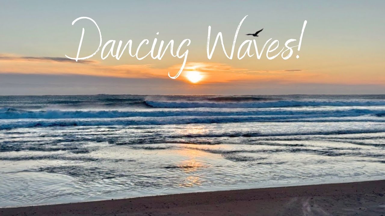 Waves Dance At Sunrise - Restless Sea for Relaxation, Meditation and Falling Asleep