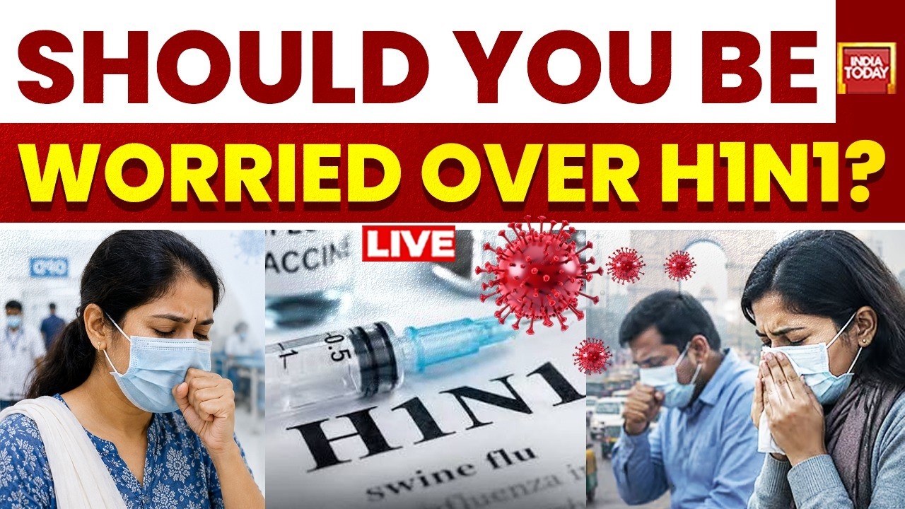 Delhi H1N1 Surge LIVE: H1N1 Alarm Amid Monsoon Flu Surge | Should You Be Worried Over H1N1?