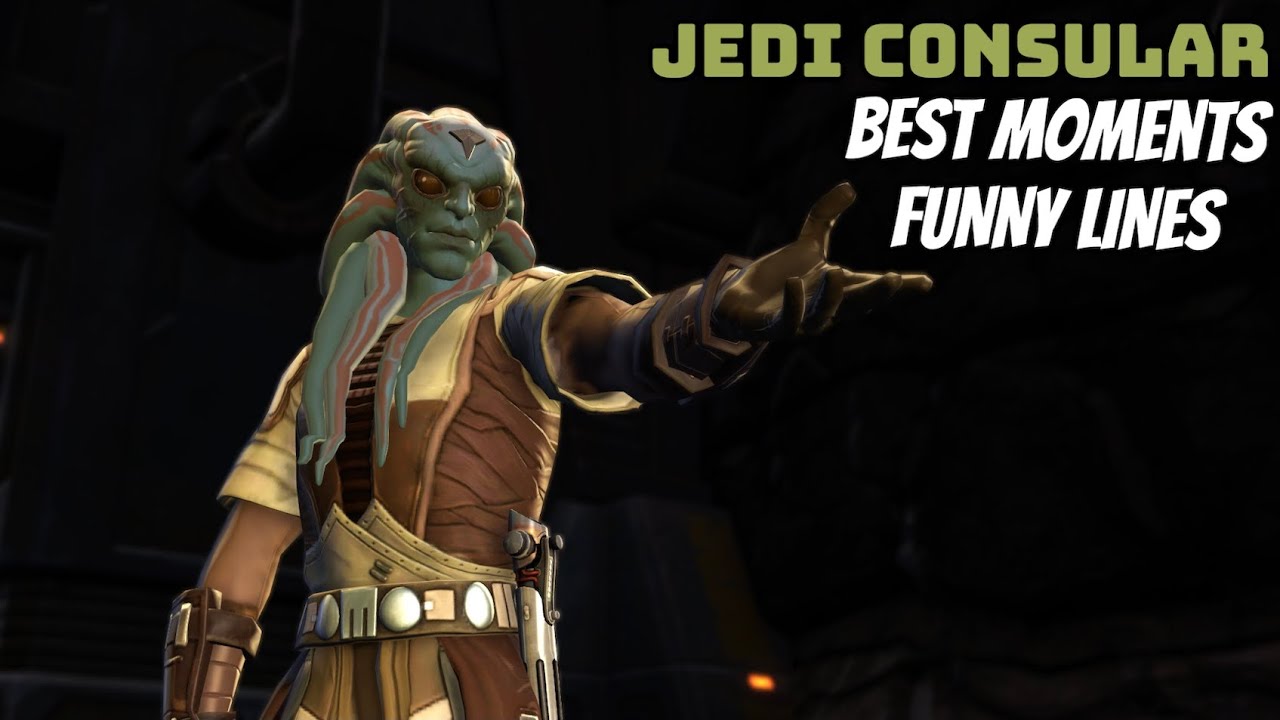 SWTOR: Джедай-консул (мужской персонаж) - Лучшие моменты и смешные реплики