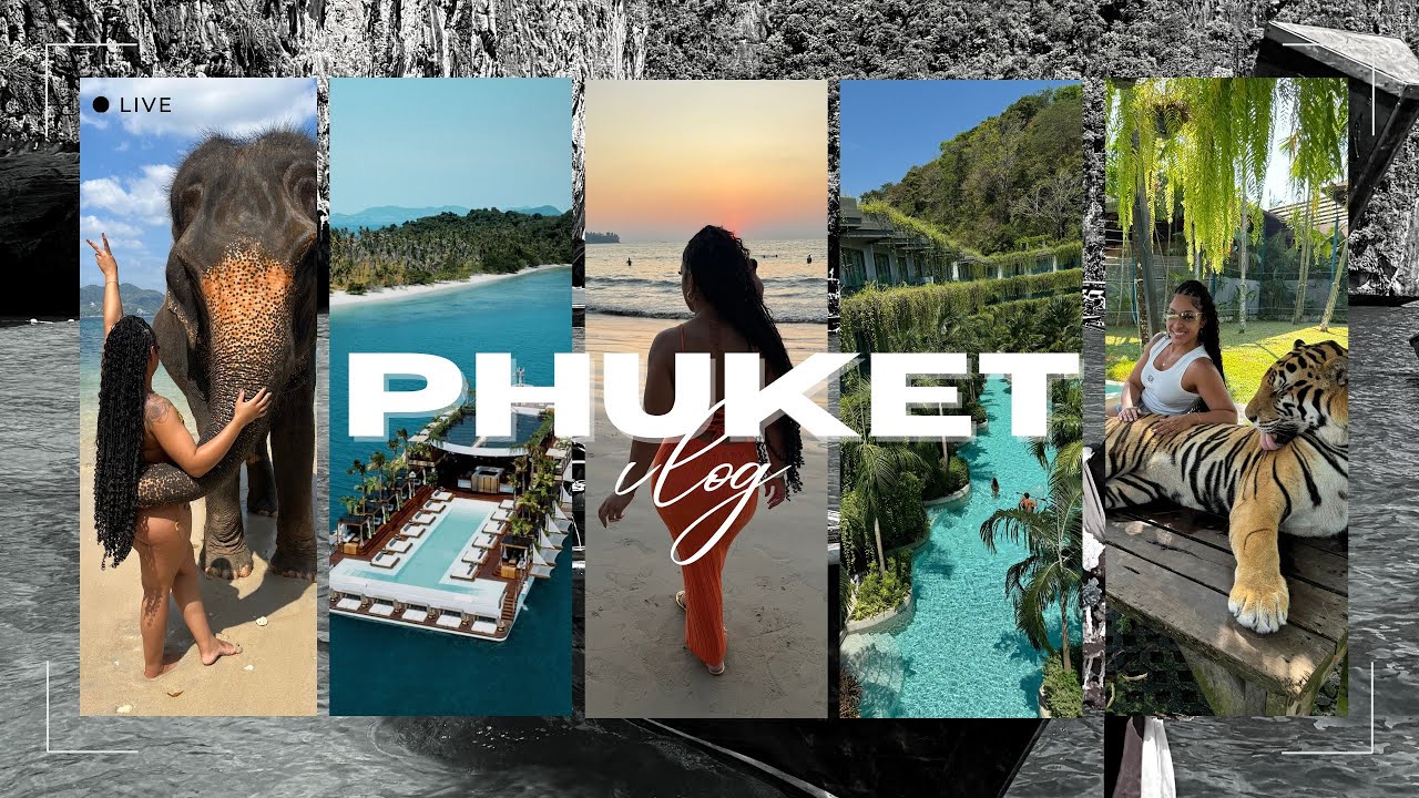 7 DAYS IN PHUKET | BIRTHDAY | YONA BEACH CLUB | TIGER PARK | PANWABURI RESORT & MORE!