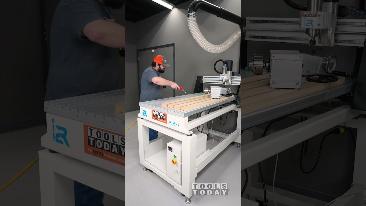 Installing Rotary 4th Axis on CNC