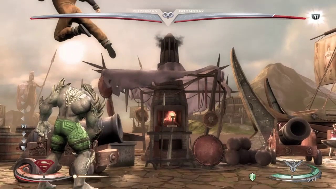 Injustice All Interactive Objects(Around and around we Go  Trophy/ Achievement)