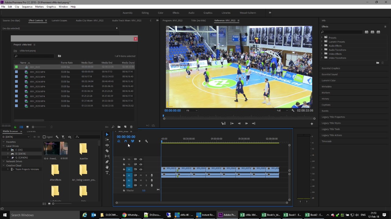 vMix replay timestamps to EDL file (Premiere Pro) Tutorial 13 February 2018
