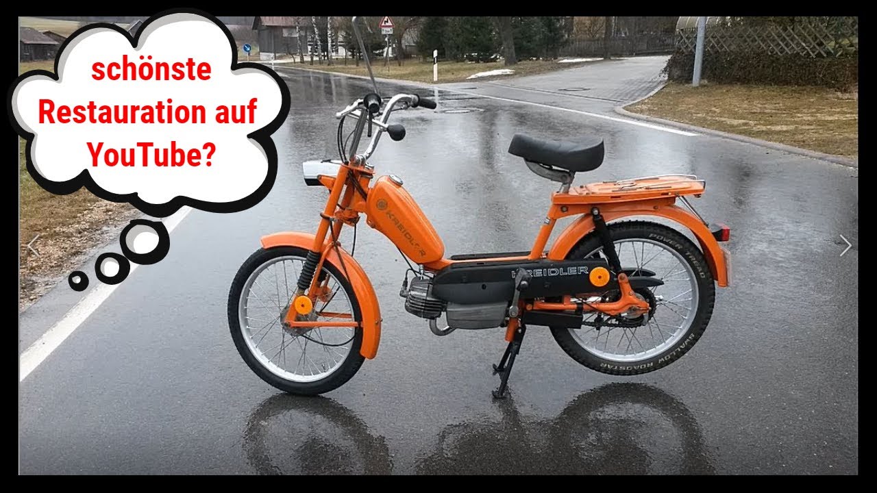 Moped Restauration + Soundcheck Kreidler MP2