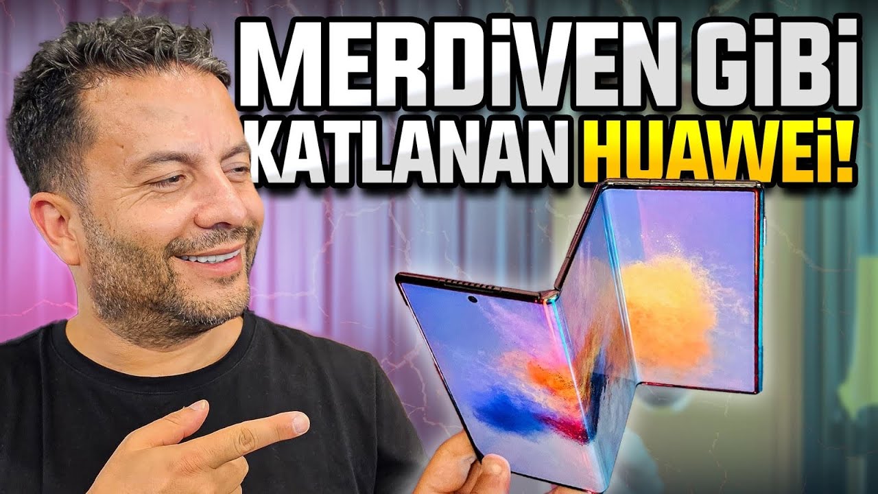 Karaborsada üçe katlanan telefonu bulduk! (Huawei Mate XT Ultimate 🔥)