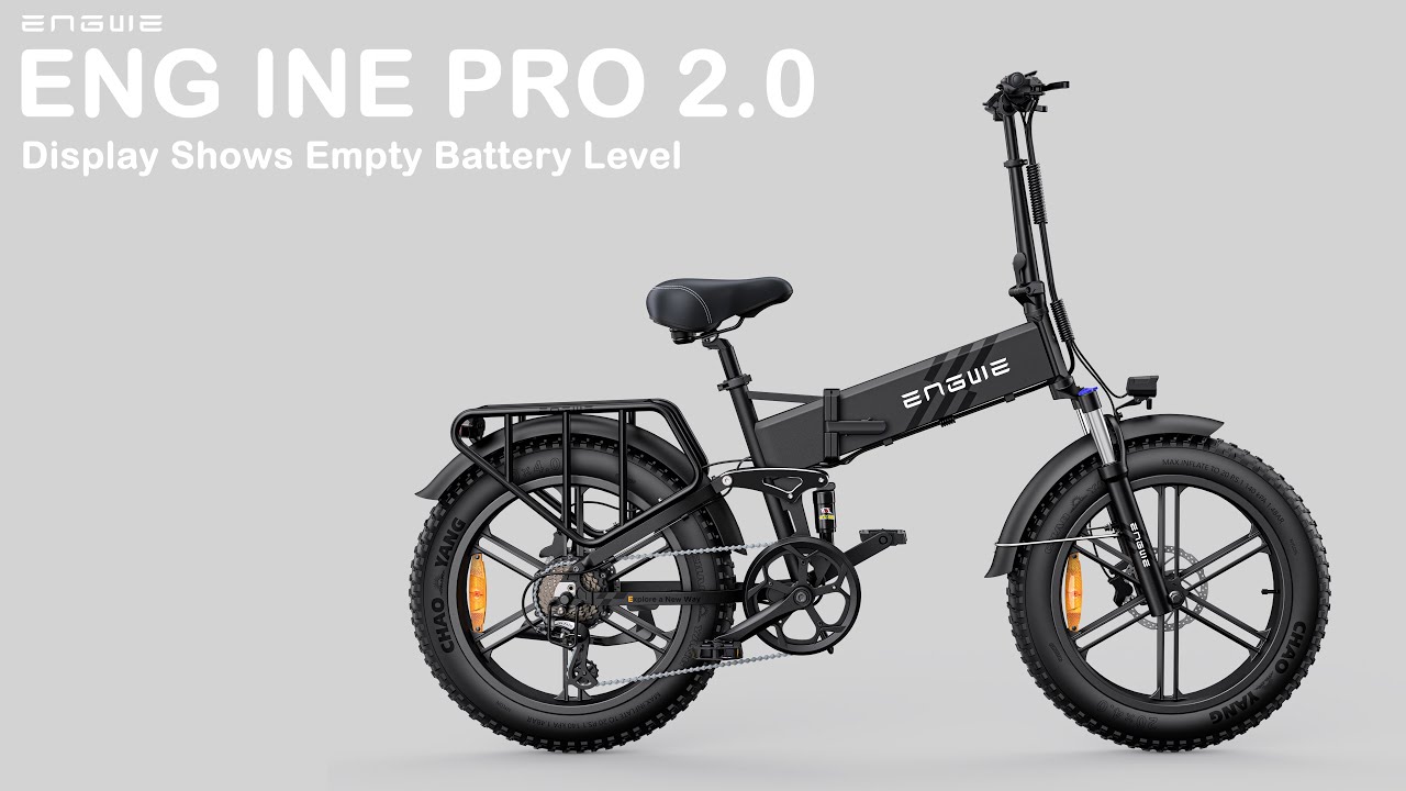 ENGINE PRO 2.0 Display Shows Empty Battery Level.