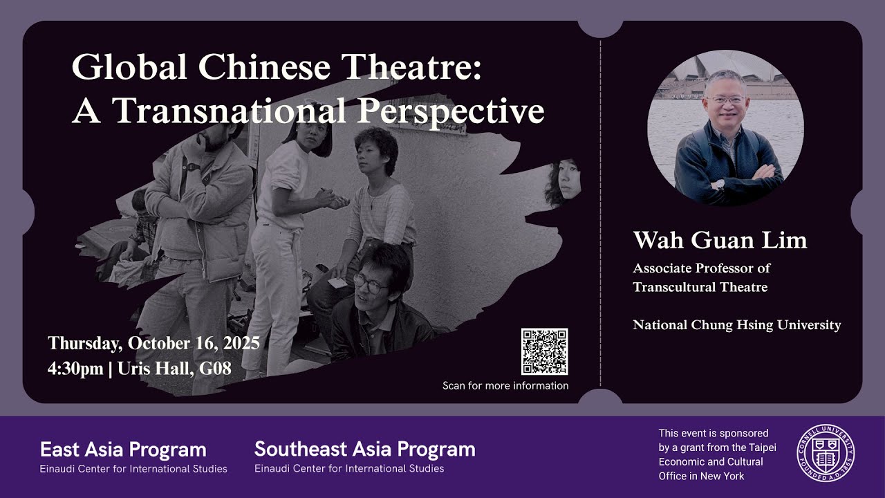 Global Chinese Theatre: A Transnational Perspective