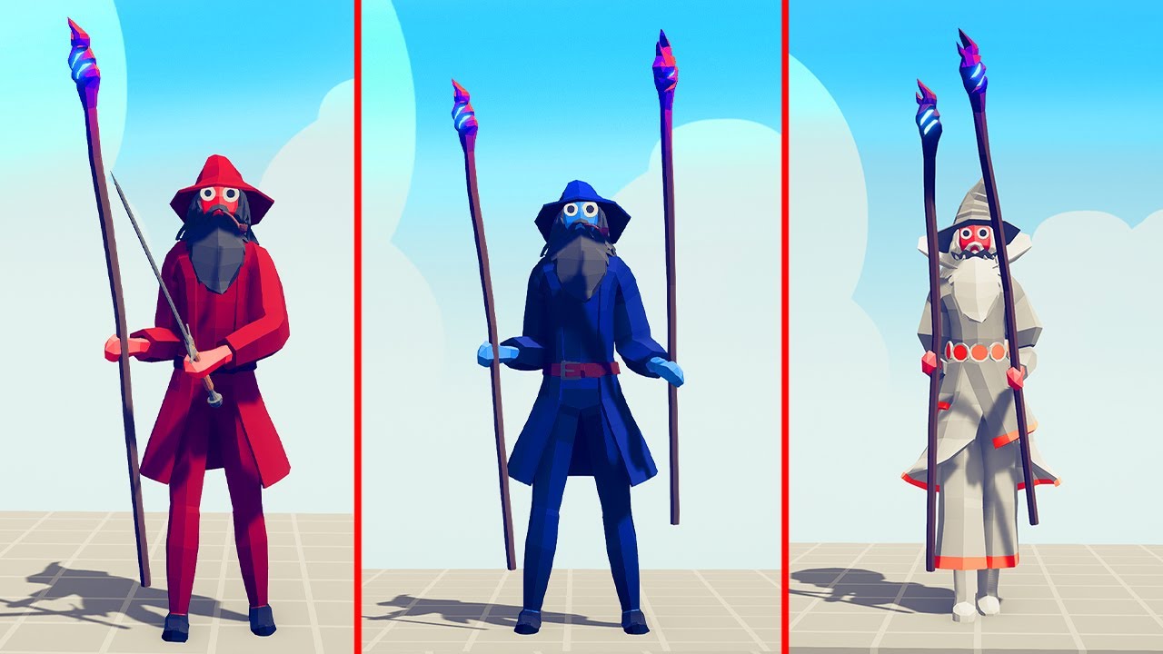 EVOLUTION of WIZARD #64 | TABS - Totally Accurate Battle Simulator