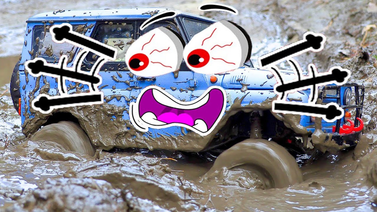 Land Rover и Mercedes застряли в грязи во время внедорожного приключения | Doodles Life