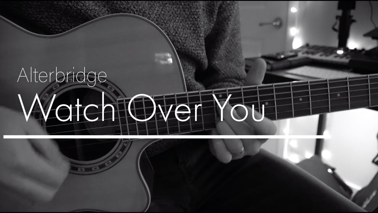 Watch Over You - Alterbridge | Guitar Highlights. Open G Tuning.
