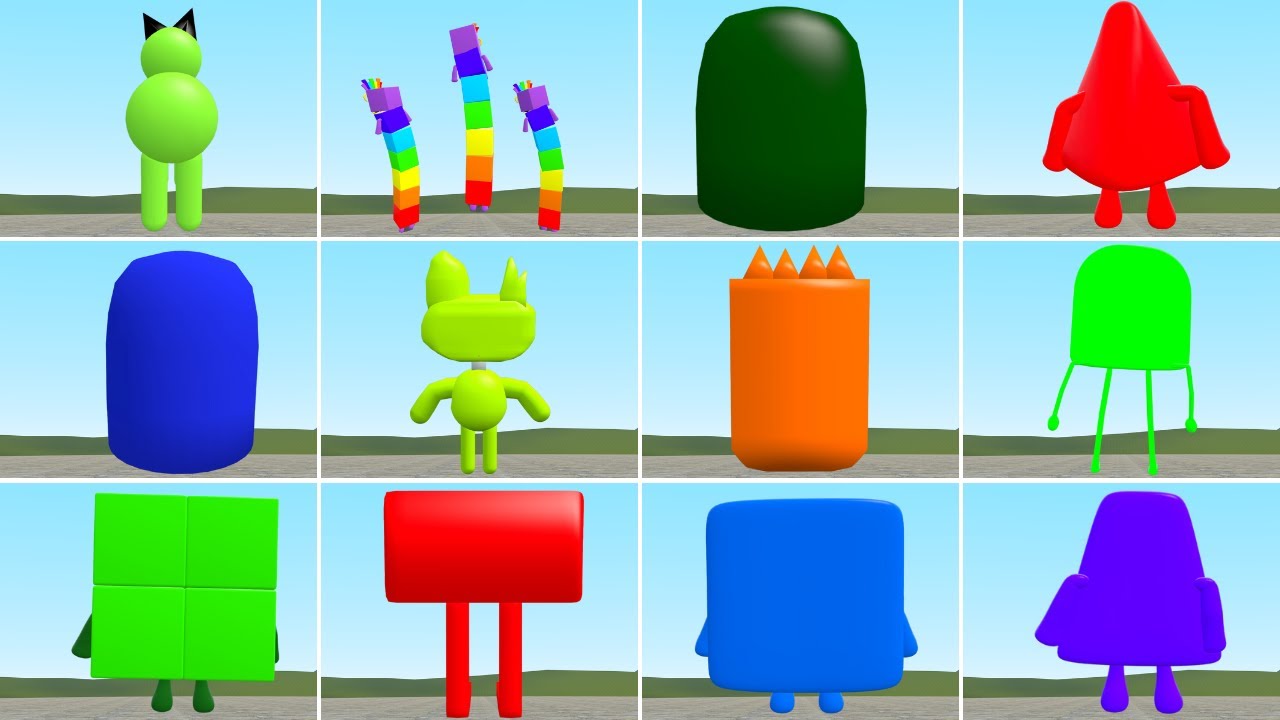 Playing as All New 3D Memes V22 And New 3D Memes Gushiavo Remake Pack With Gmodbob