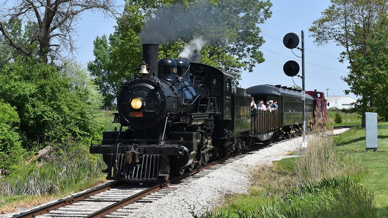 Monticello Railway Museum: A Day With Southern 401