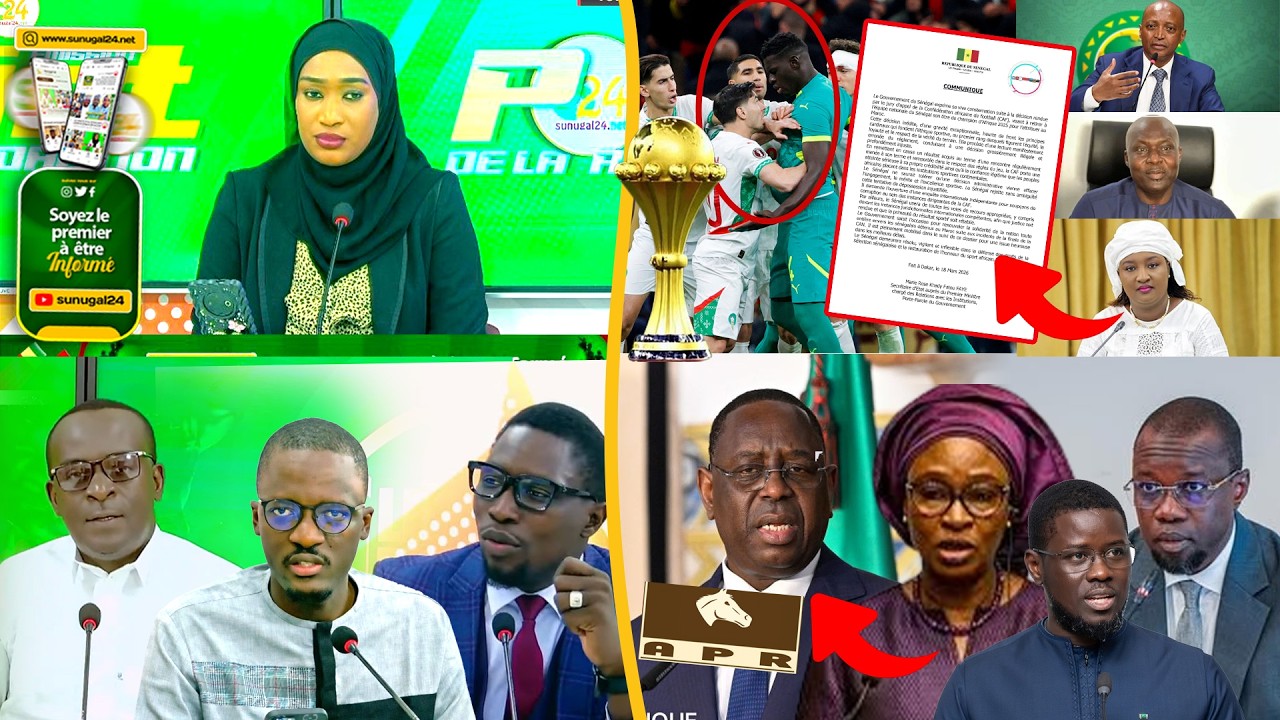 Direct Le  Sénégal perd son titre -Réaction des joueurs -Un membre de APR sous mandat de dépôt