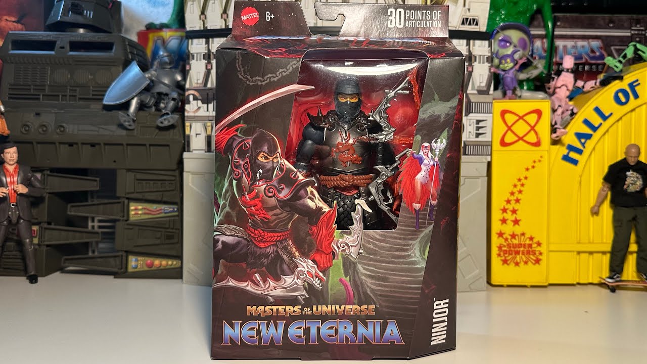 Masters Of The Universe Masterverse New Eternia Ninjor !!!
