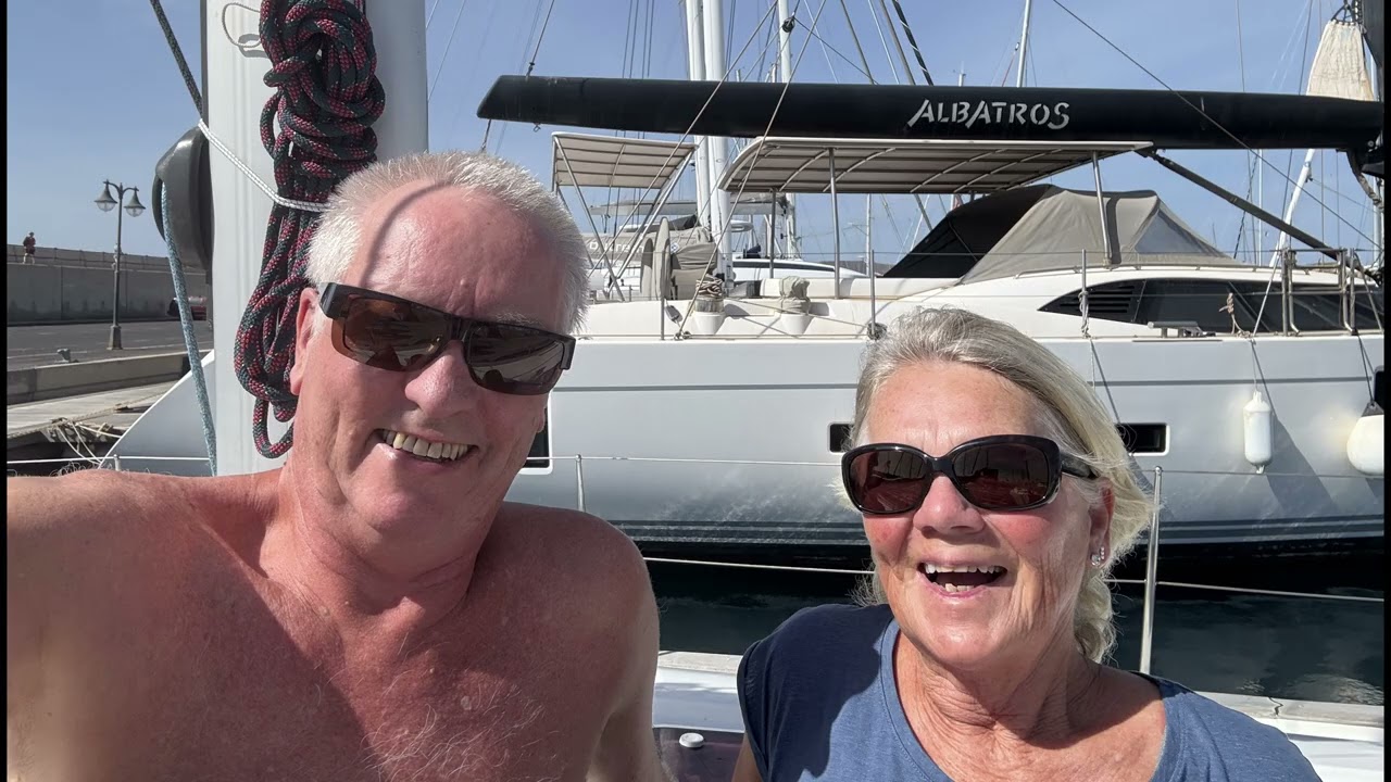 Sailing Isla Graciosa to Lanzarote and Marina Rubicon.  Exploreing  Canary Islands