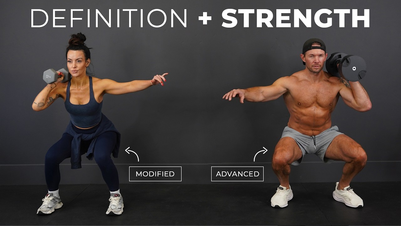 40 Min Full Body Strength Workout – Get Strong, Stay Lean 💪