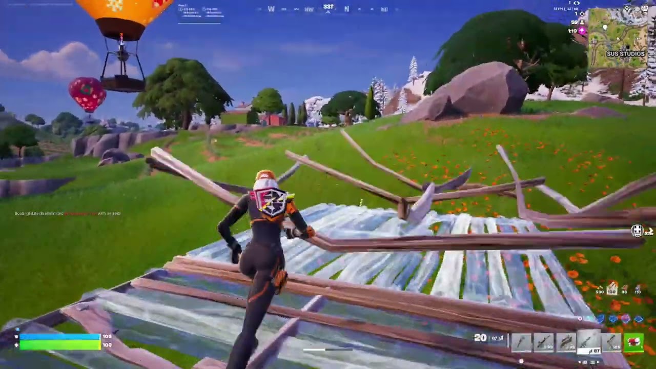 fortnite but i can only use gray weapons
