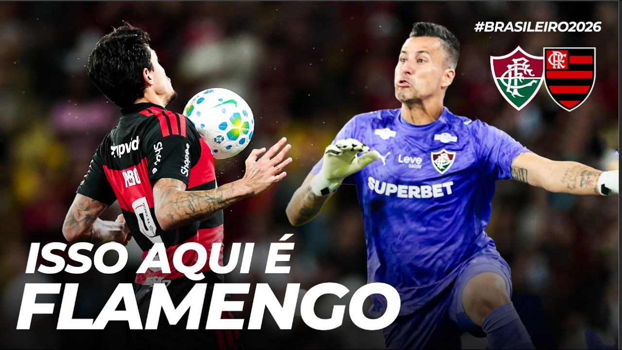 ISSO AQUI &Eacute; FLAMENGO | FLUMINENSE 1 x 2 FLAMENGO | BRASILEIR&Atilde;O (12/04/26)