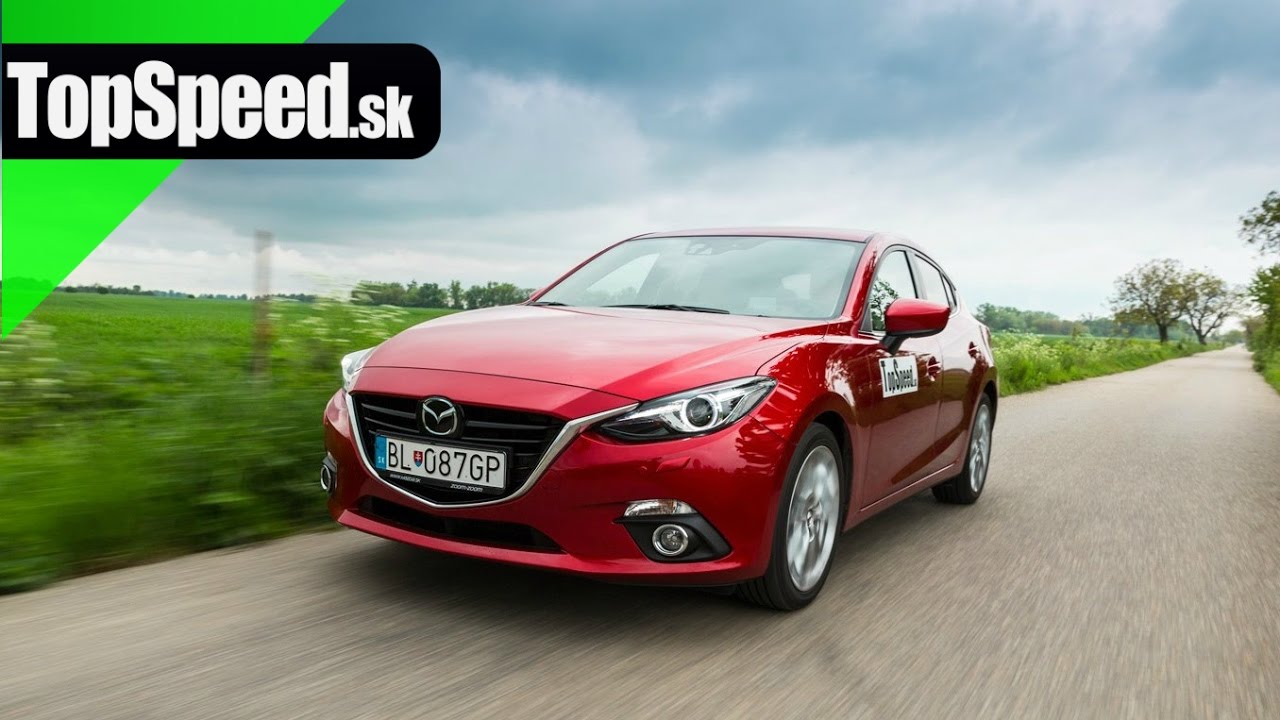 Test Mazda 3 2.0HB Skyactiv TopSpeed.sk