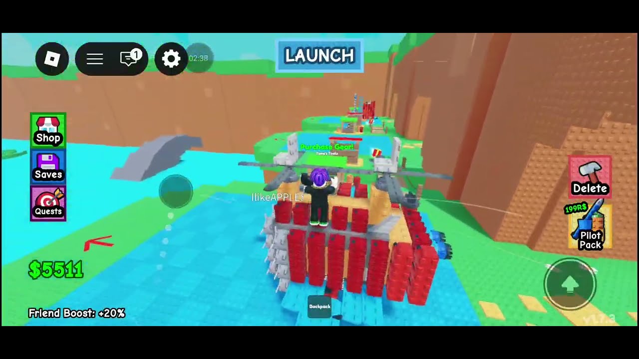Building a plane in Roblox again!! #roblox #robloxfunny #gaming 