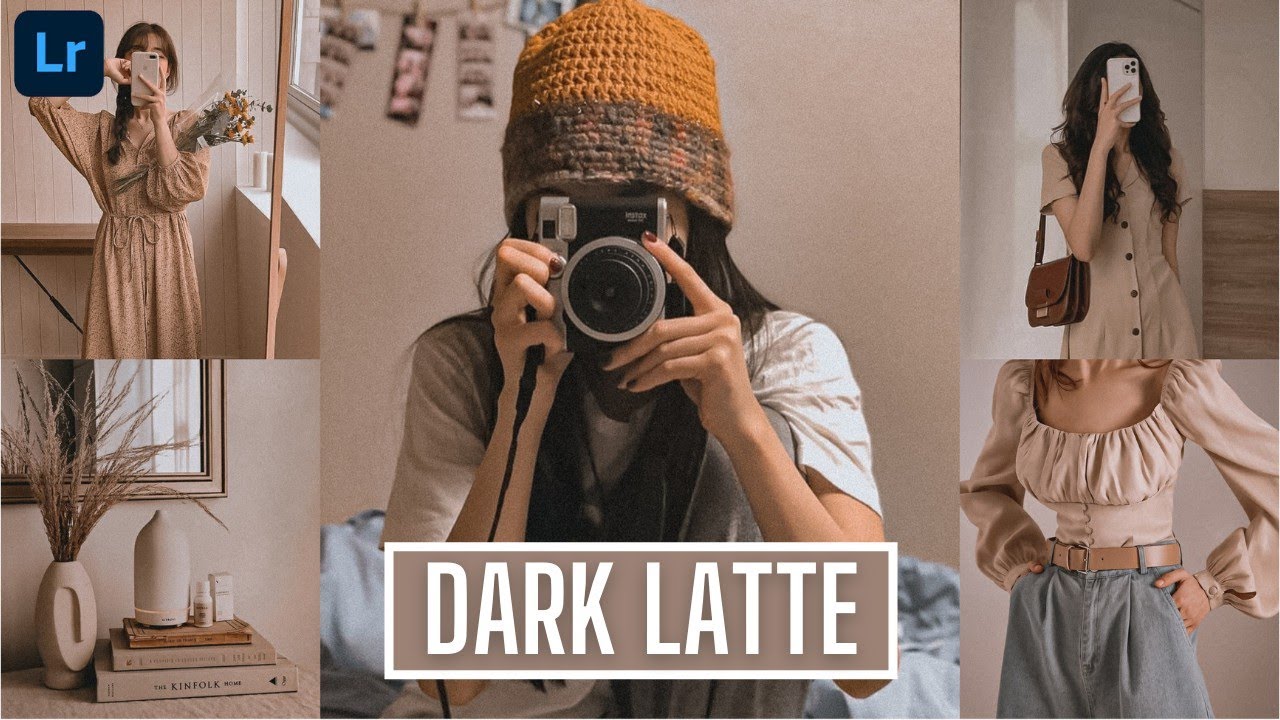 Dark Latte Preset - Lightroom Mobile Presets Free Dng | Coffee Tone