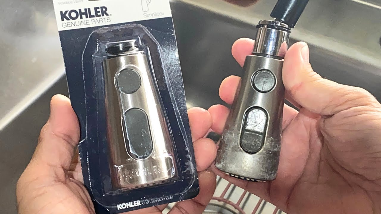 How to Replace the Kohler Simplice Pull-Down Spray Head