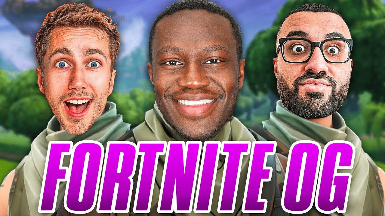 First Win in Fortnite OG With Miniminter And Vizualizah !