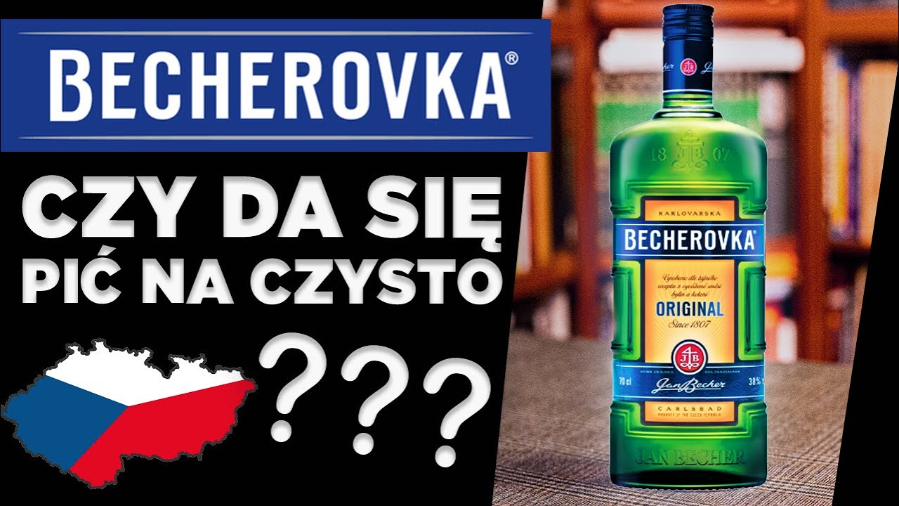 Becherovka - ciekawa historia sławnego likieru ziołowego z Czech! Receptura, produkcja i degustacja!