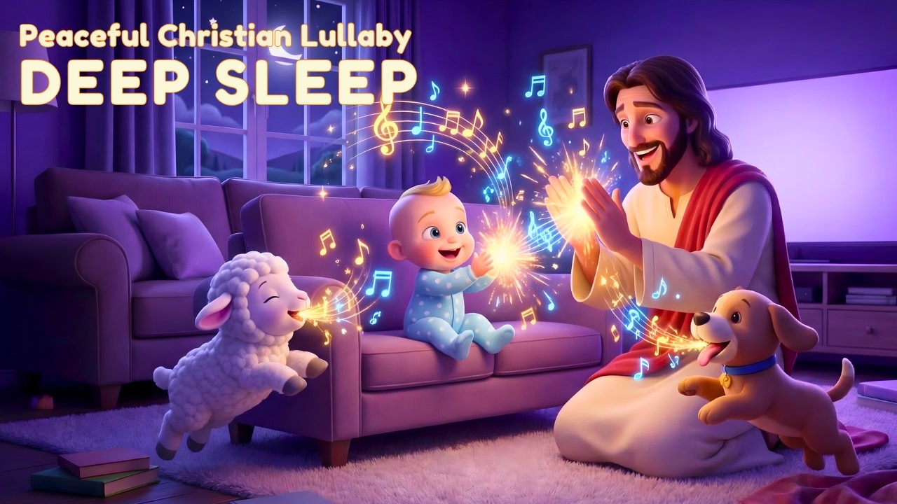 🌙 Peaceful Christian Baby Lullabies | Bible-Inspired Sleep Music for Newborns