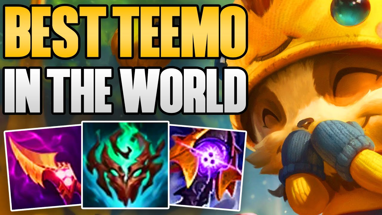 RANK 1 TEEMO IN THE WORLD CARRIES IN CHALLENGER! | CHALLENGER TEEMO TOP GAMEPLAY | Patch 13.4 S13