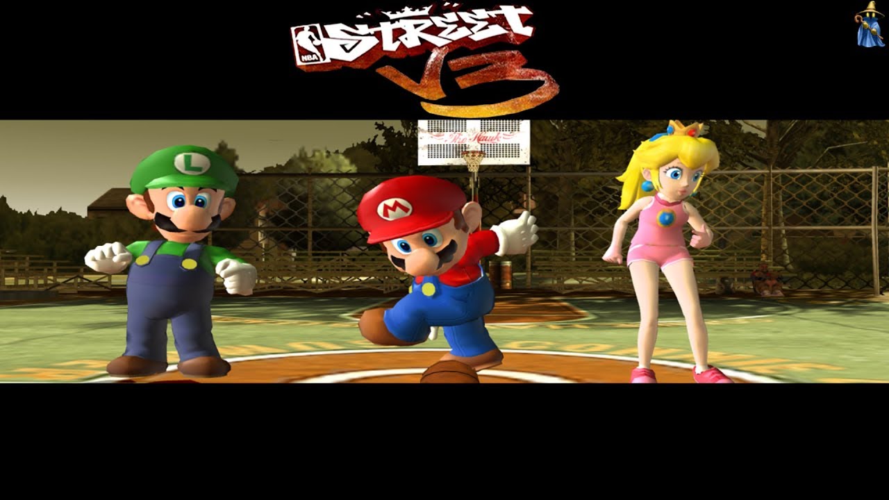 NBA Street V3 - Gamecube Playthrough 【Longplays Land】HD