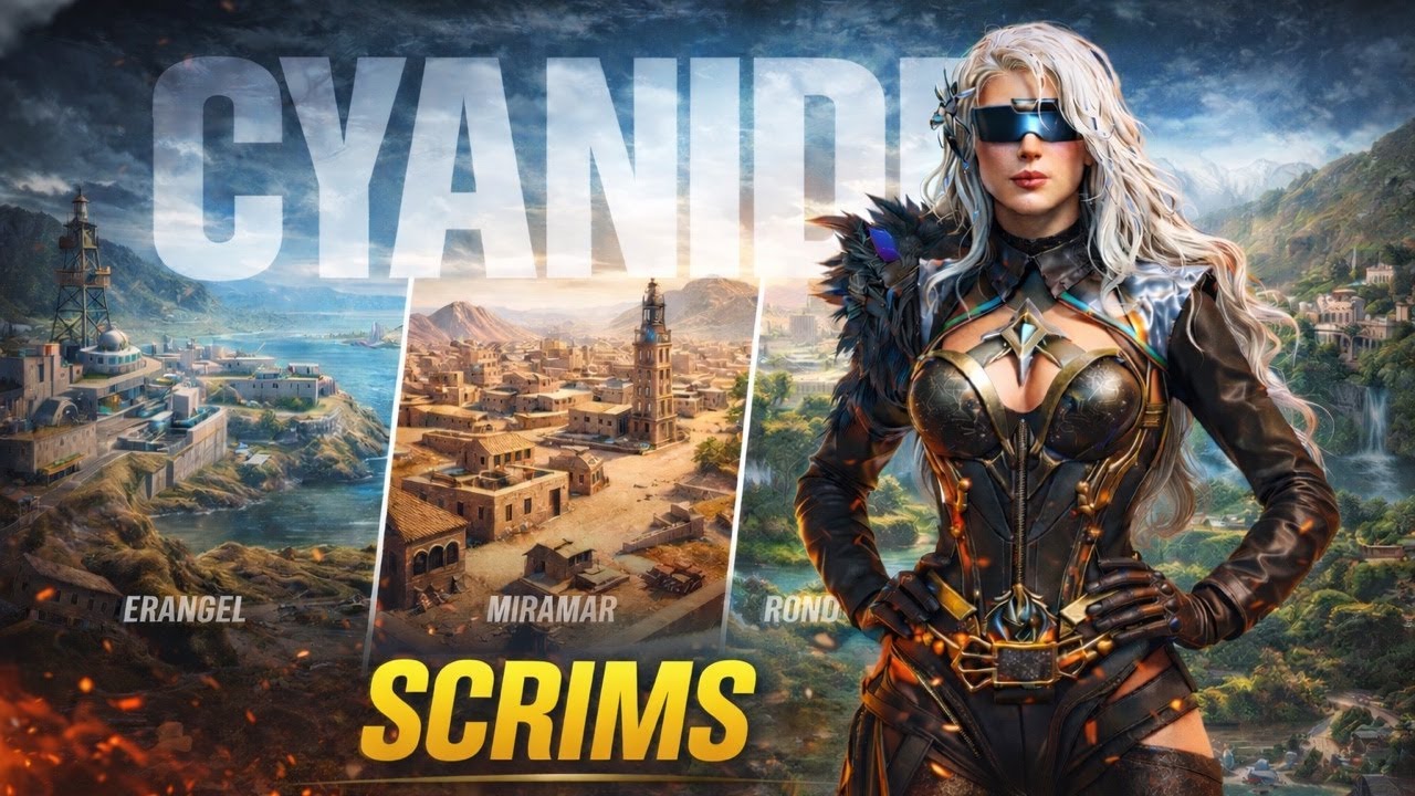 Scrims Practice | Classic Gameplay | BGMI | Wow Modes | CYANIDE IS LIVE 🔴