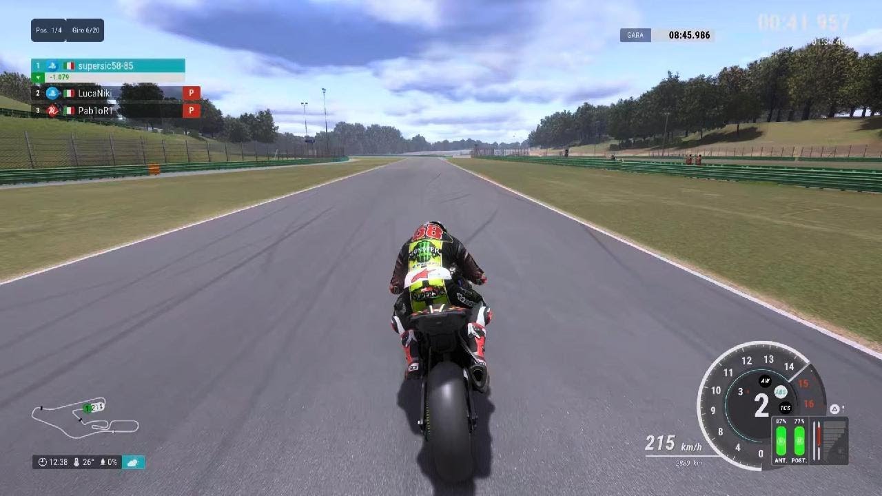 RIDE 5 - Vallelunga - Supersic58 -Test precampionato - 20 giri