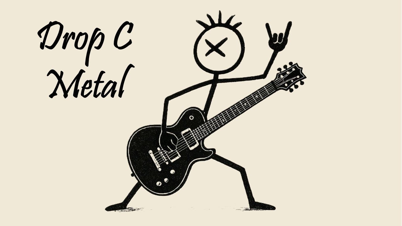 Drop C Metal Backing Track (123 bpm)