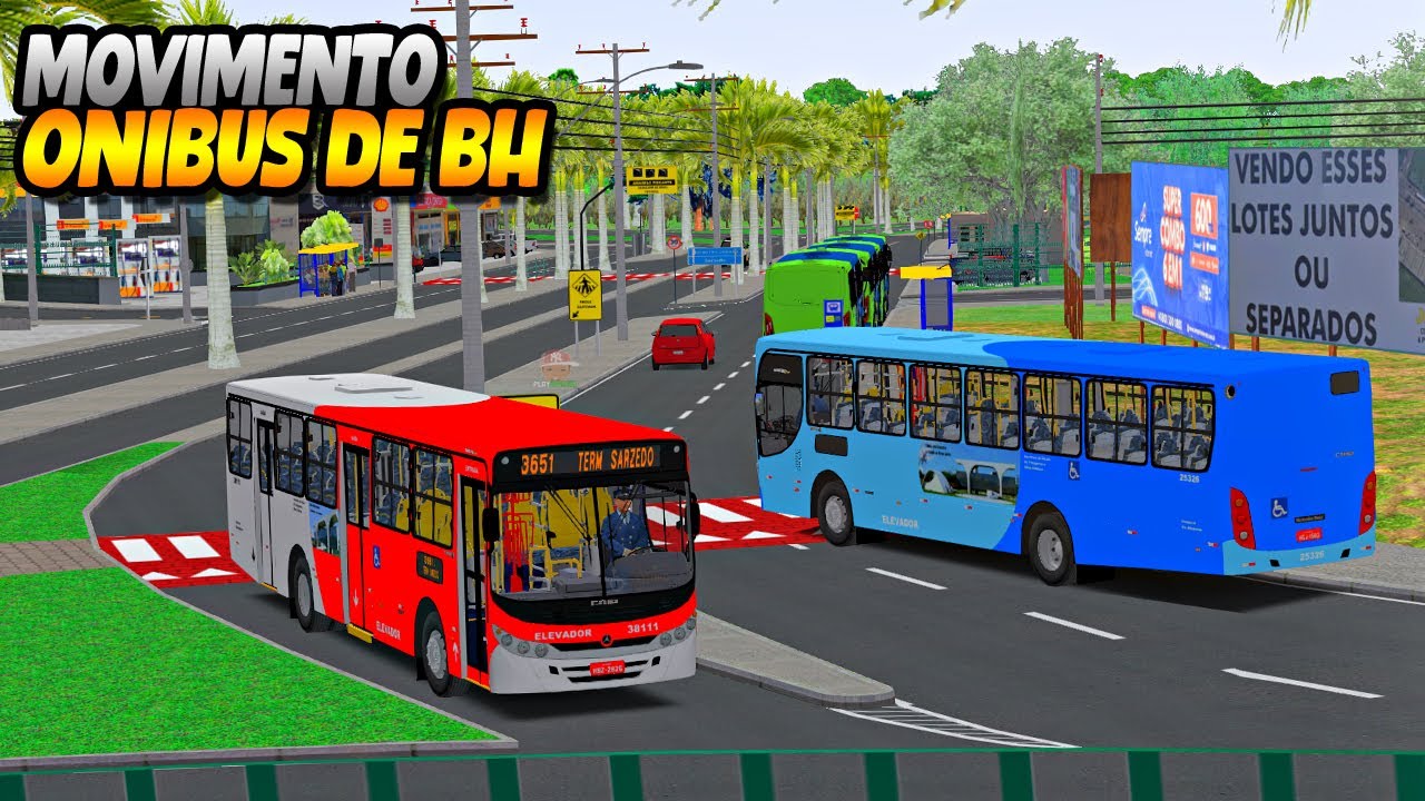 FIZ A VOLTA DA LINHA DE BH COM ONIBUS ANTIGO DA EMPRESA - OMSI 2