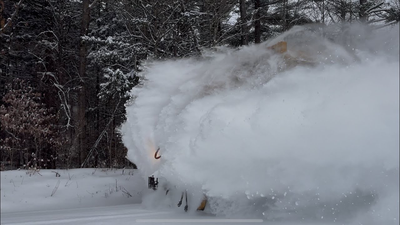Crazy amounts of snow on NECR Plow Xtra 1/26/26